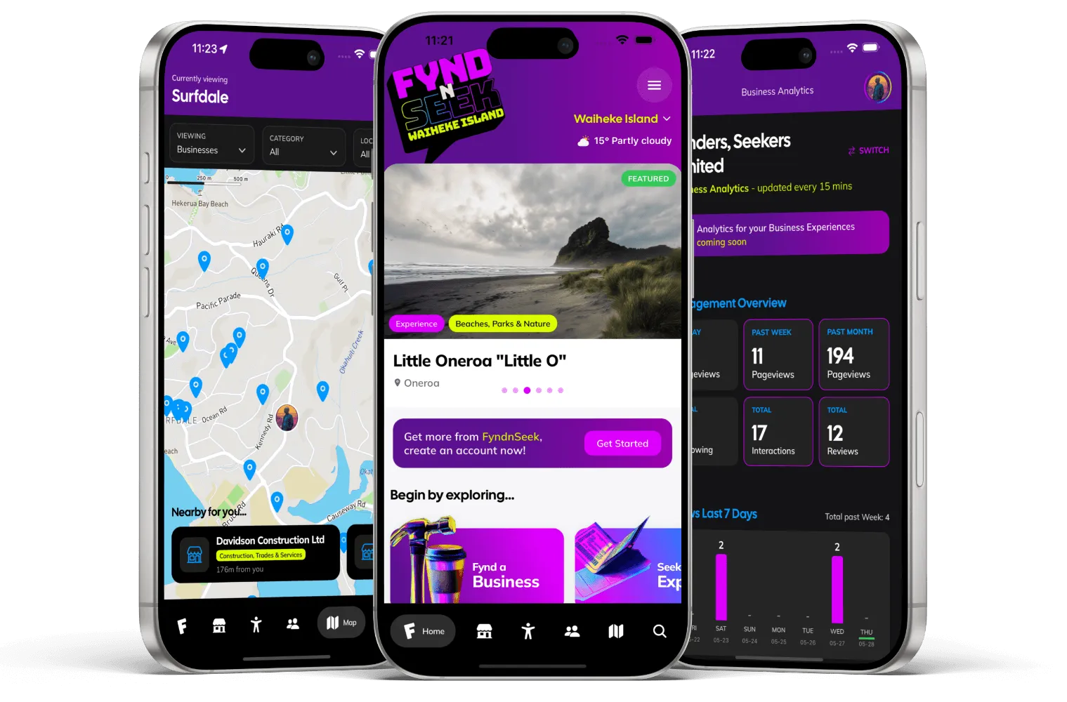 FyndnSeek app for iOS and Android